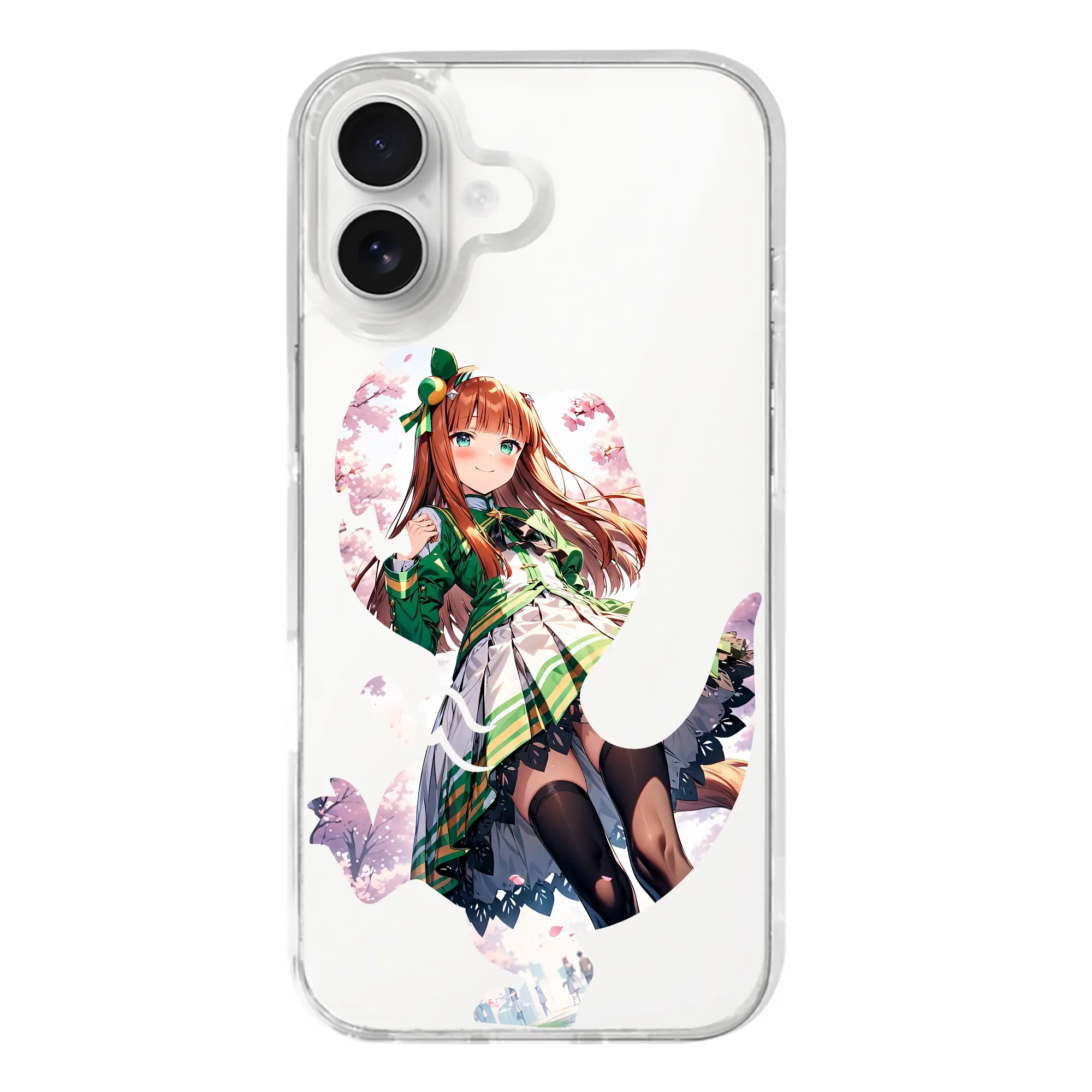 ウマ娘 プリティーダービー グッズ サイレンススズカ - iPhone 17シリーズ 透明スマホケース – 薄型・耐衝撃・精密フィット保護カバー